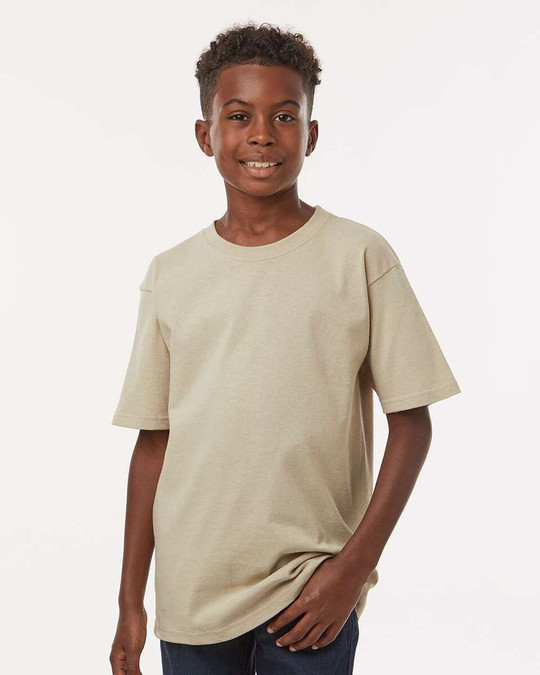 M&O 4850 - Camiseta Juvenil Gold Soft Touch