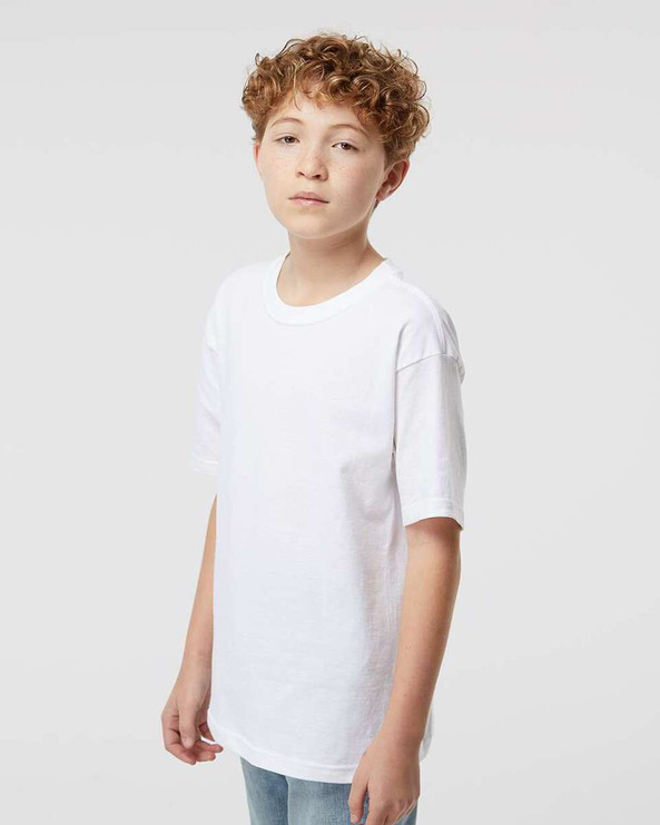 M&O 4850 - Youth Gold Soft Touch T-Shirt