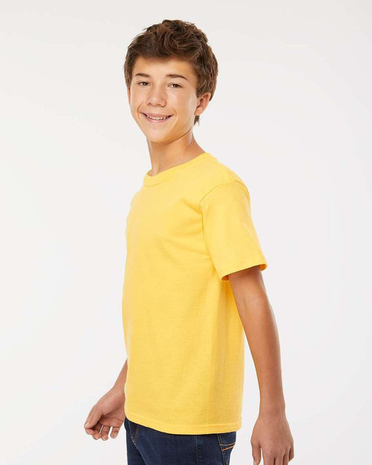 M&O 4850 - Camiseta Juvenil Gold Soft Touch