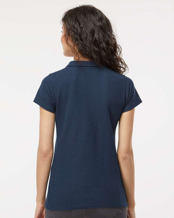 M&O 7007 - Women's Soft Touch Polo