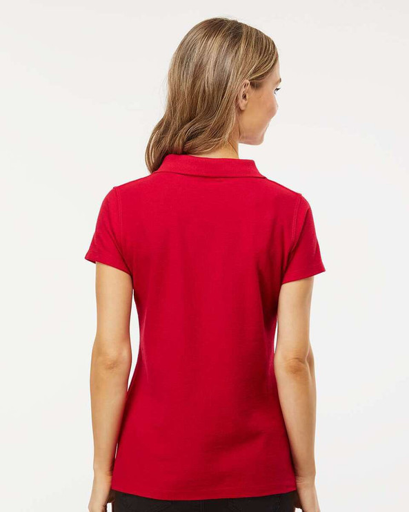 M&O 7007 - Women's Soft Touch Polo