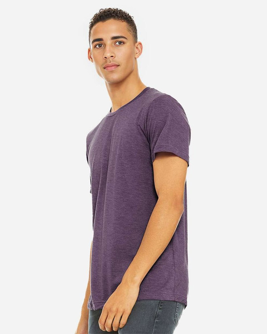 Bella+Canvas 3001CVC - T-shirt CVC chiné unisexe