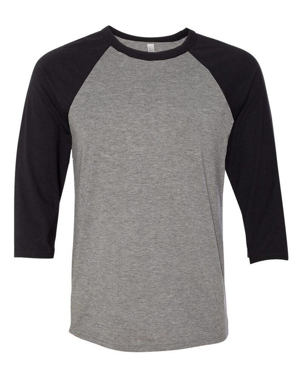 Bella+Canvas 3200 - Unisex 3/4-Sleeve Baseball T-Shirt
