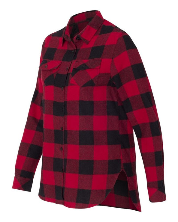 Burnside 5210 - LADIES' WOVEN PLAID FLANNEL