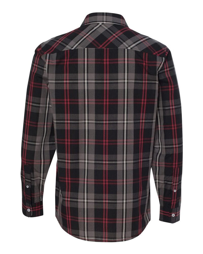 Burnside 8202 - LONG SLEEVE PLAID PATTERN WOVEN