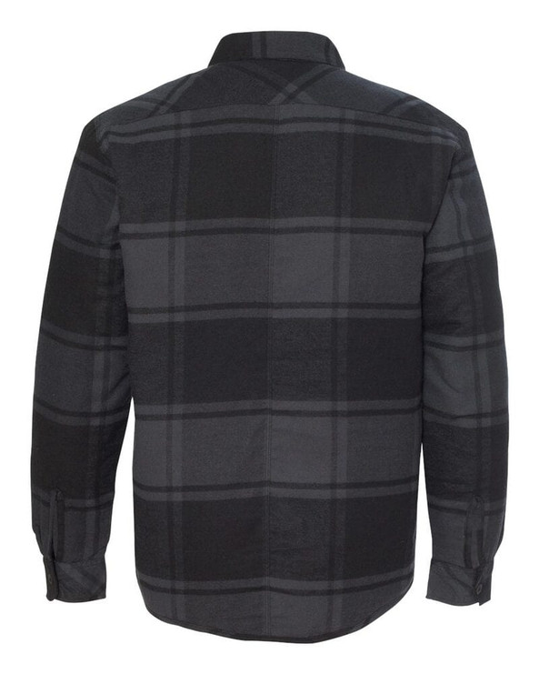 Burnside 8610 - QUILTED FLANNEL JACKET