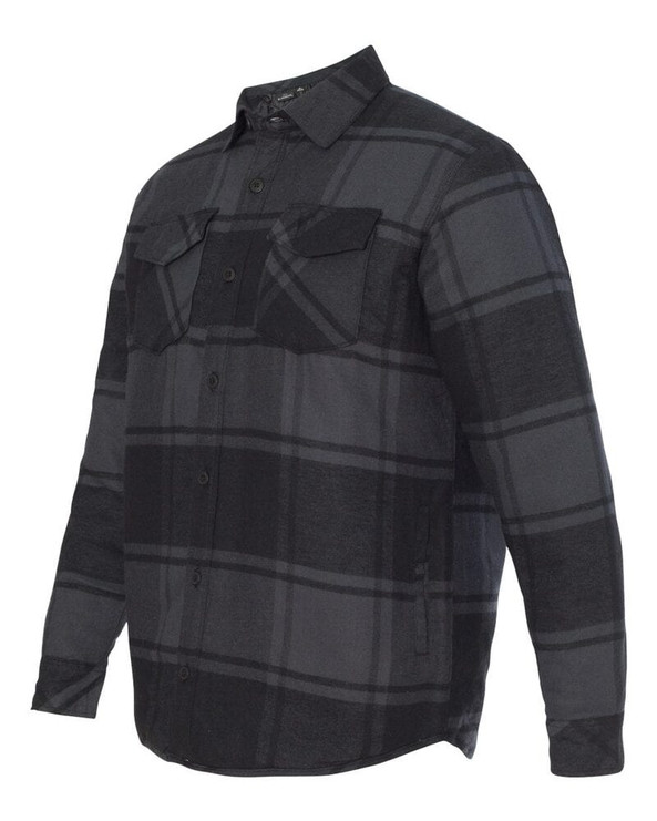 Burnside 8610 - QUILTED FLANNEL JACKET