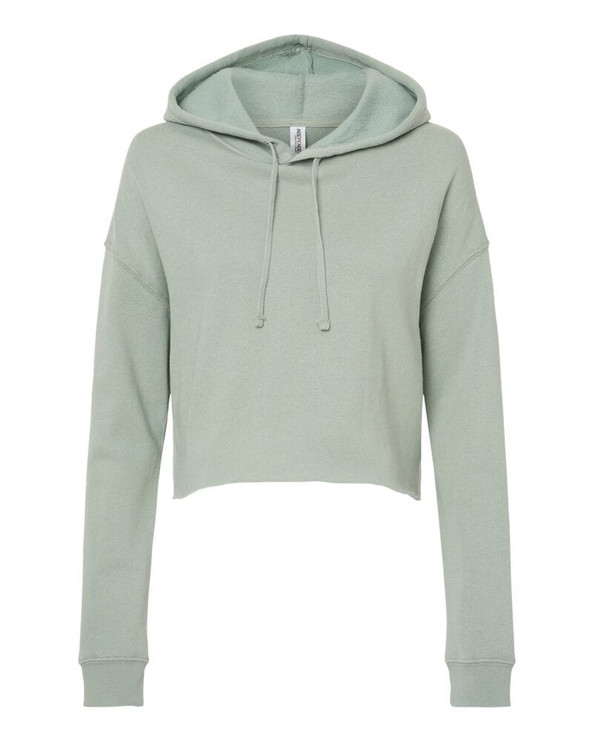Independent Trading Co. AFX64CRP - Women's Lightweight Crop Hooded Pullover