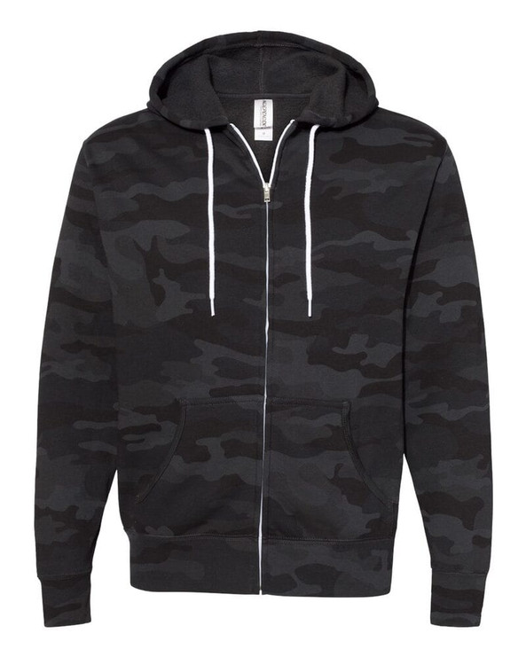 Independent Trading Co. AFX90UNZ - Unisex Full-Zip Hooded Sweatshirt