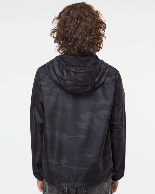Independent Trading Co. EXP54LWP - Cortavientos Unisex Ligero con Cremallera de Cuarto de Longitud Pullover Jacket