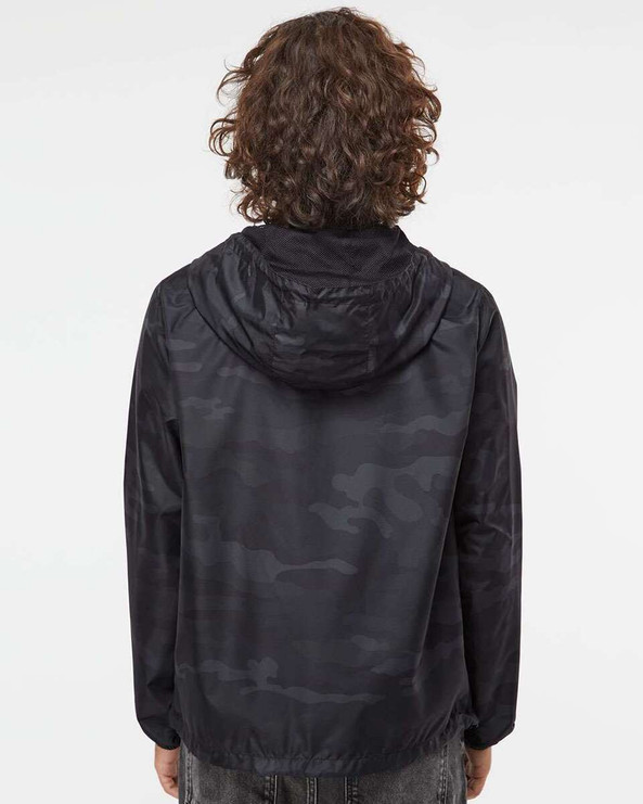 Independent Trading Co. EXP54LWP - Unisex Lightweight Quarter-Zip Windbreaker Pullover Jacket