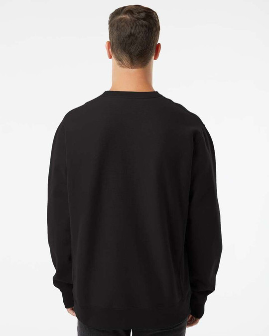 Independent Trading Co. IND5000C - Legend - Sudadera Premium Heavyweight Cross-Grain con Cuello Redondo