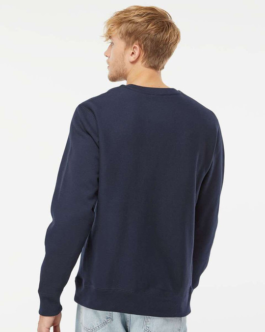 Independent Trading Co. IND5000C - Legend - Sudadera Premium Heavyweight Cross-Grain con Cuello Redondo