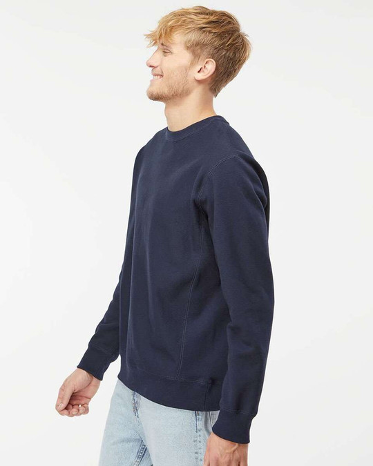 Independent Trading Co. IND5000C - Legend - Sudadera Premium Heavyweight Cross-Grain con Cuello Redondo