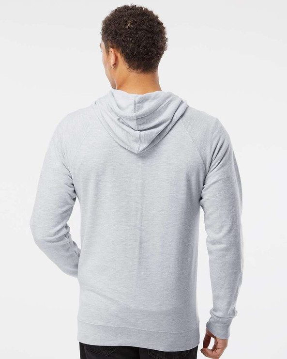 Independent Trading Co. SS1000 - Icon Unisex Lightweight Loopback Terry Hooded Sweatshirt
