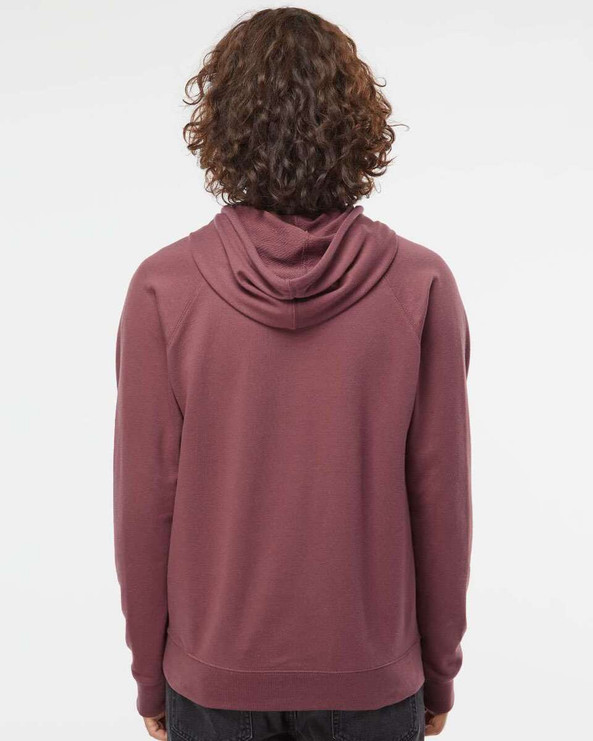 Independent Trading Co. SS1000 - Icon Unisex Lightweight Loopback Terry Hooded Sweatshirt