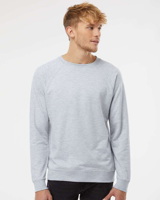Independent Trading Co. SS1000C - Icône Sweatshirt Unisexe Léger Loopback Terry à Col Rond