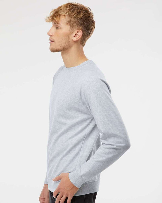 Independent Trading Co. SS1000C - Icône Sweatshirt Unisexe Léger Loopback Terry à Col Rond