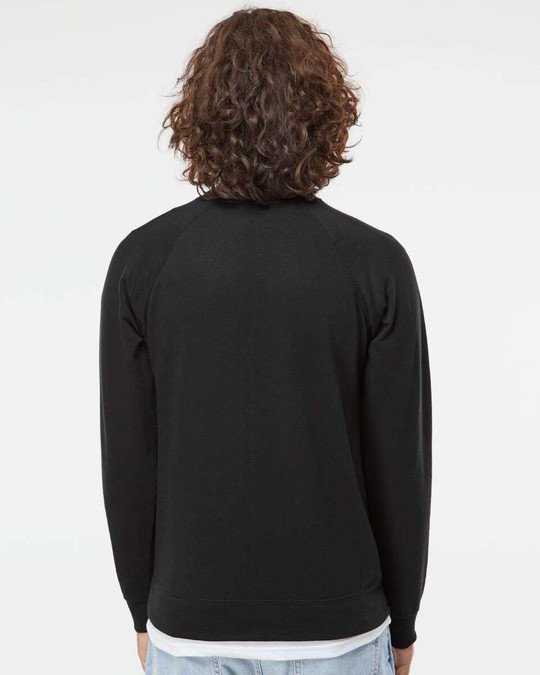 Independent Trading Co. SS1000C - Sudadera Icon Unisex Ligera Loopback Terry Cuello Redondo