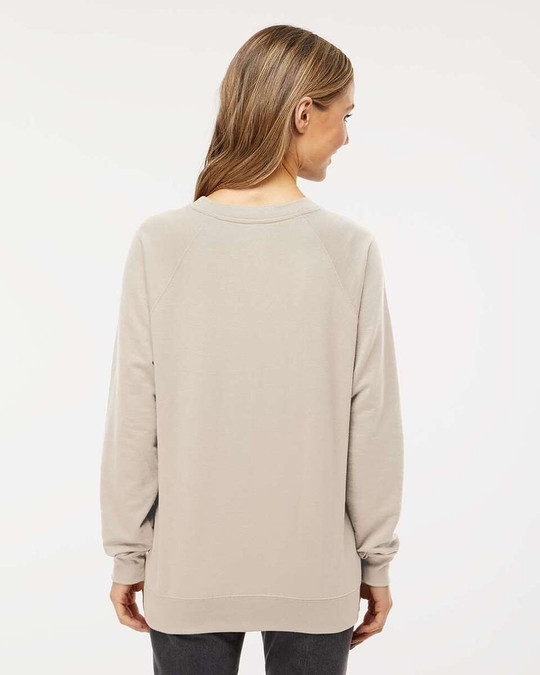 Independent Trading Co. SS1000C - Sudadera Icon Unisex Ligera Loopback Terry Cuello Redondo