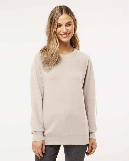 Independent Trading Co. SS1000C - Sudadera Icon Unisex Ligera Loopback Terry Cuello Redondo