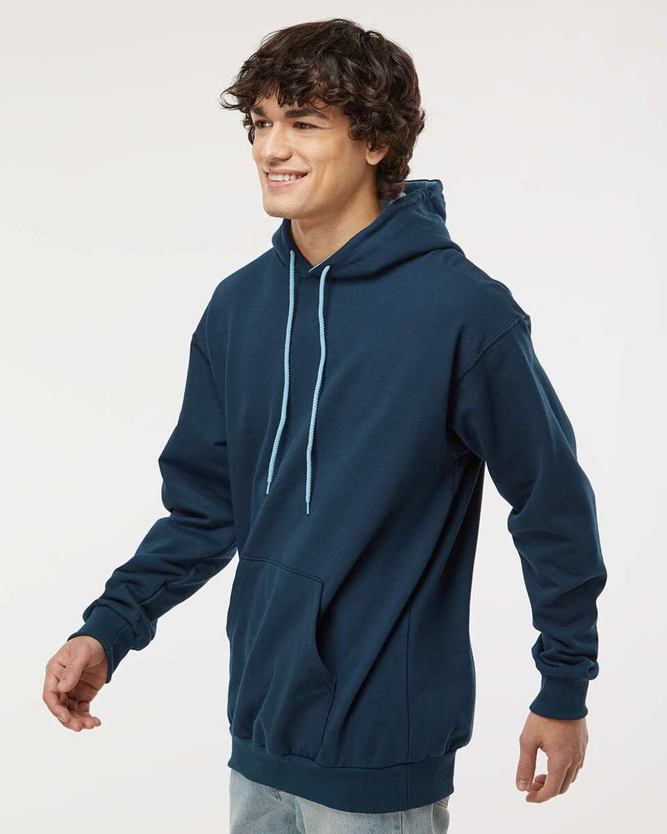 King Athletics Double Hooded Two-Tone Sweatshirt 9041