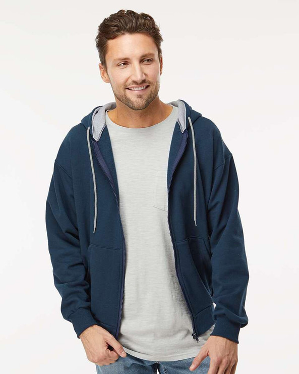 King Fashion KF9047 - FULL ZIP SWEATSHIRT
