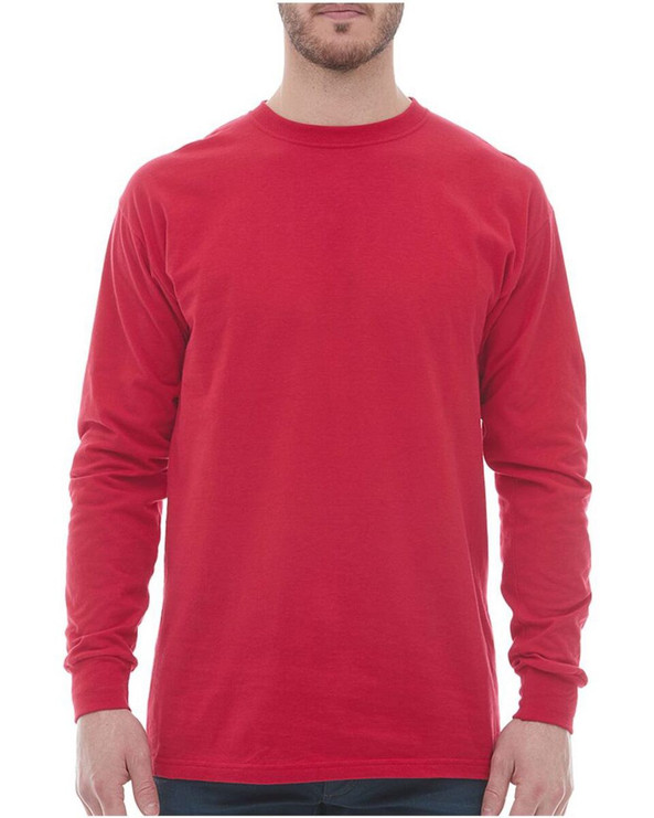 M & O Knits 5520 T-SHIRT À M/L FILÉ À L'ANNEAU