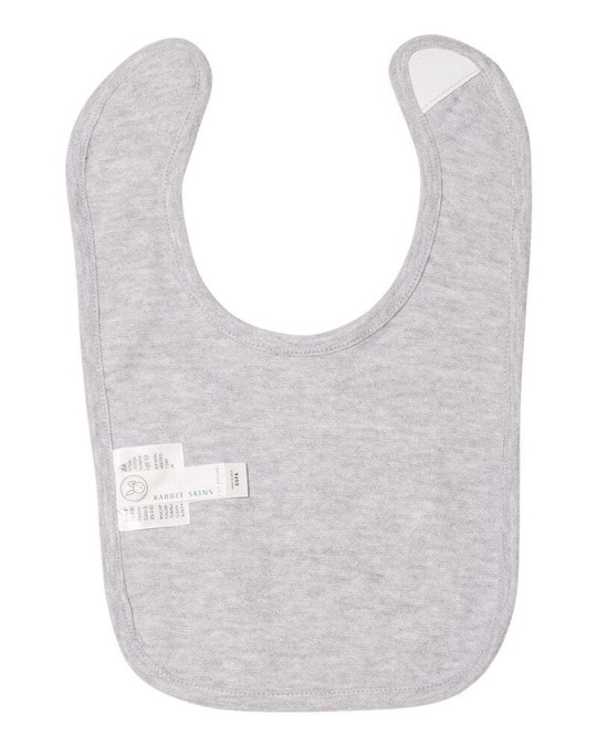 Rabbit Skins 1005 - Bavoir en jersey pour nourrisson à une épaisseur avec Velcro®