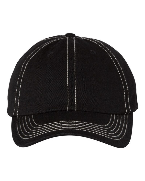 Valucap VC300A - Adult Bio-Washed Unstructured Cap