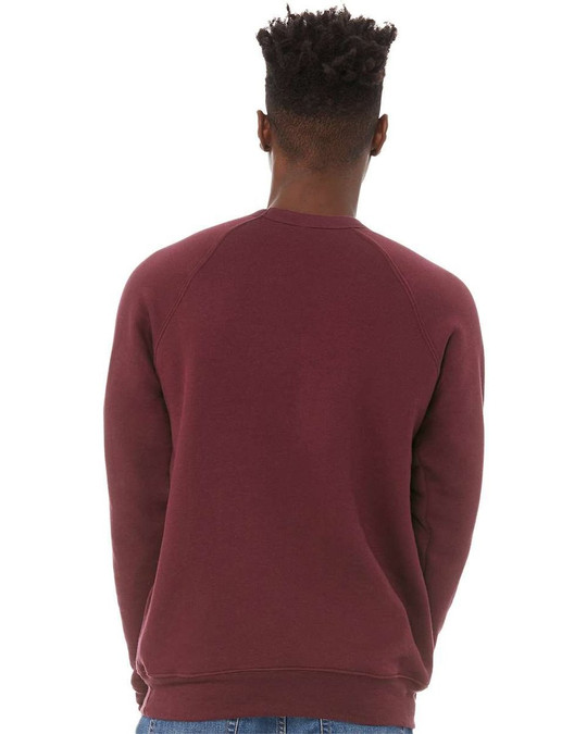 Bella+Canvas 3901 - Sweatshirt ras du cou en molleton éponge unisexe