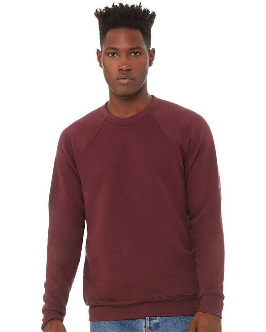 Bella+Canvas 3901 - Sweatshirt ras du cou en molleton éponge unisexe
