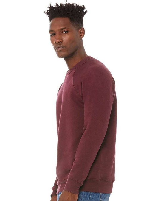 Bella+Canvas 3901 - Sweatshirt ras du cou en molleton éponge unisexe