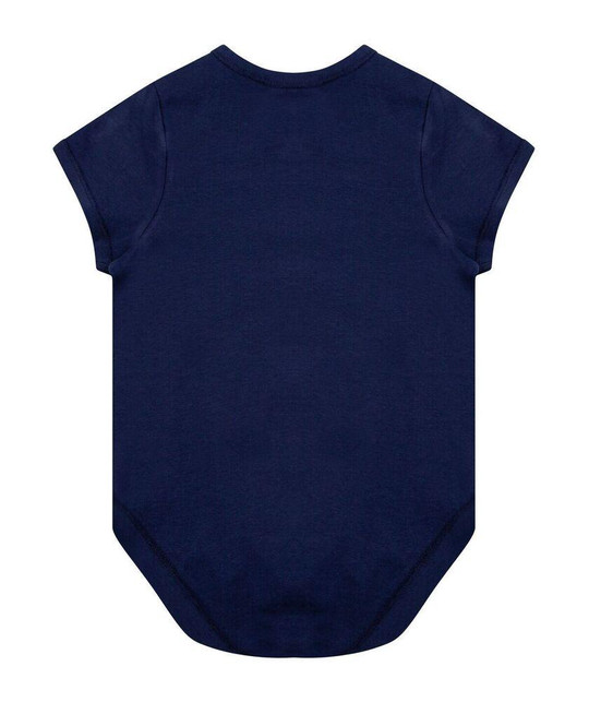 Larkwood LW655 - Short-sleeved organic cotton baby grow