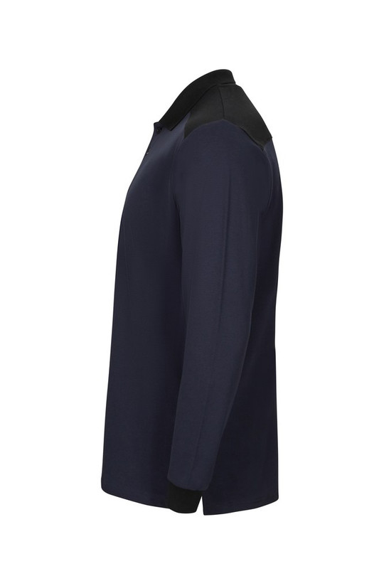 Velilla 105529S - BICOLOR LONG SLEEVE STRETCH POLO