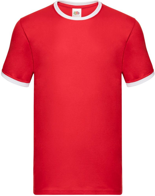 Fruit Of The Loom F61168 - Ringer Short Sleeve T-Shirt
