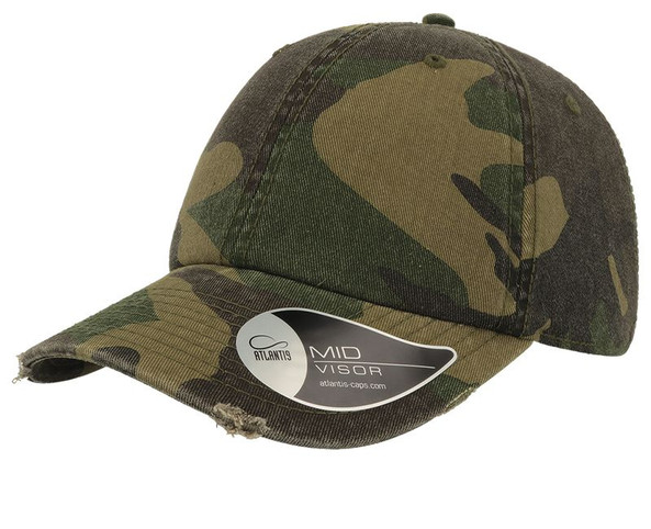 Atlantis ACDADE - Dad Hat Destroyed 6 Panel Cap