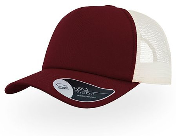 Atlantis ACRECO - Record Mid Visor 5 Panel Trucker Cap