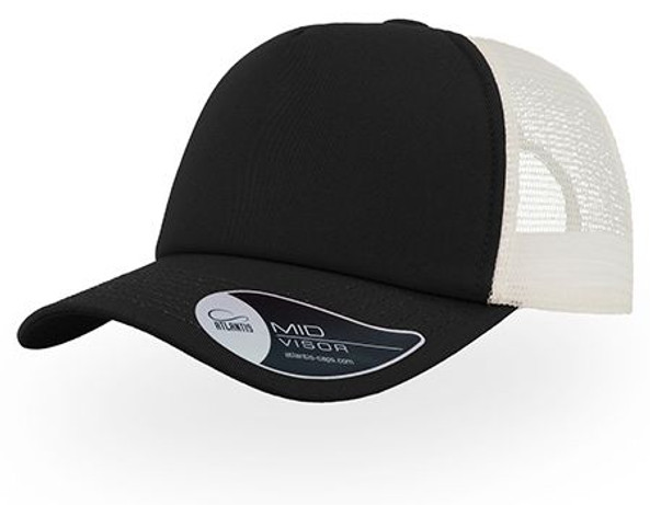 Atlantis ACRECO - Record Mid Visor 5 Panel Trucker Cap