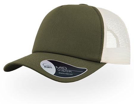 Atlantis ACRECO - Record Mid Visor 5 Panel Trucker Cap