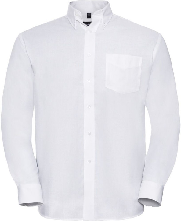 Russell Collection R932M - Mens Oxford Shirt Long Sleeve 135gm