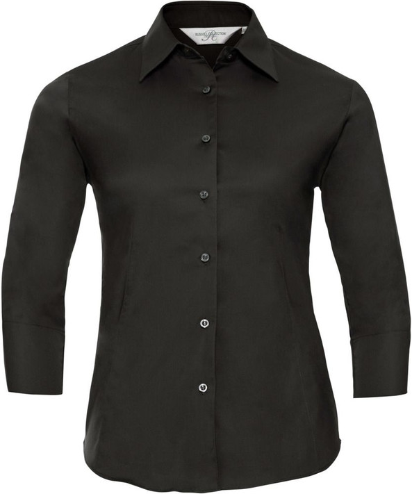 Russell Collection R946F - Easy Care Fitted 3/4 Sleeve Shirt Ladies