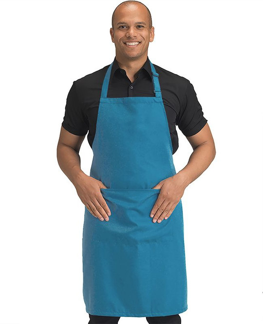 Dennys DDP210 - Full Length Bib Apron With Pocket