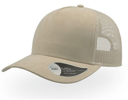 Atlantis ACRASU - Rapper Suede 5 Panel Trucker Cap