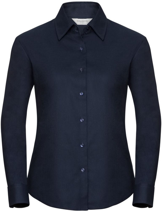 Russell Collection R932F - Ladies Oxford Long Sleeve Shirt 135gm