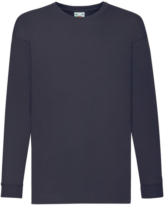 Fruit Of The Loom F61007 - Valueweight T-Shirt Long Sleeve Kids