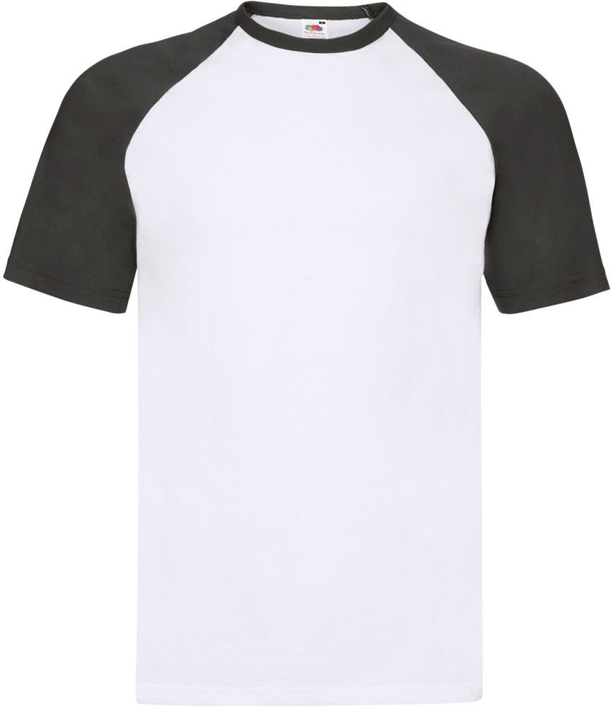 Fruit Of The Loom F61026 - Baseball Short Sleeved T-Shirt