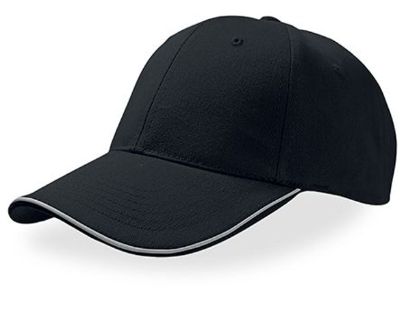Atlantis ACREFL - Reflect 6 Panel Reflective Piping Baseball Cap
