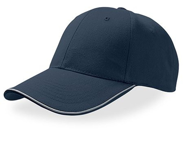 Atlantis ACREFL - Reflect 6 Panel Reflective Piping Baseball Cap