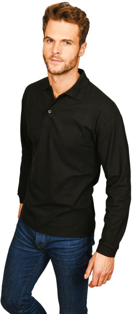 Casual Classics C1007 - Long Sleeve Polo 190gm